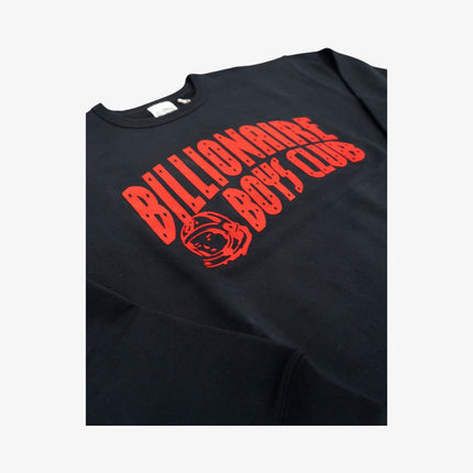 Billionaire Boys Club 'Flocked Print' Crewneck Sweatshirt Black / Red (Flagship Exclusive) - SOLE SERIOUSS (3)
