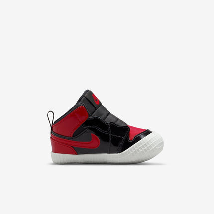 (Crib Bootie) Air Jordan 1 'Reimagined Patent Bred / Banned' (2021) AT3745-063 - SOLE SERIOUSS (2)