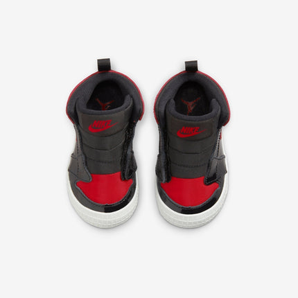 (Crib Bootie) Air Jordan 1 'Reimagined Patent Bred / Banned' (2021) AT3745-063 - SOLE SERIOUSS (4)