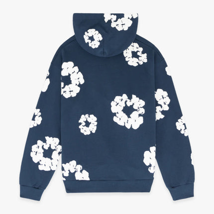 Denim Tears Pullover Hooded Sweatshirt 'The Cotton Wreath' Navy FW23 - SOLE SERIOUSS (2)