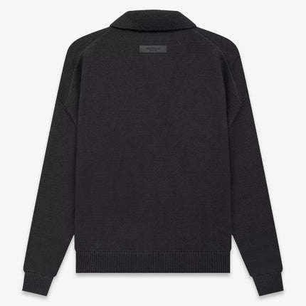 Fear of God Essentials 1977 Knit L/S Polo Iron SS22 - SOLE SERIOUSS (2)