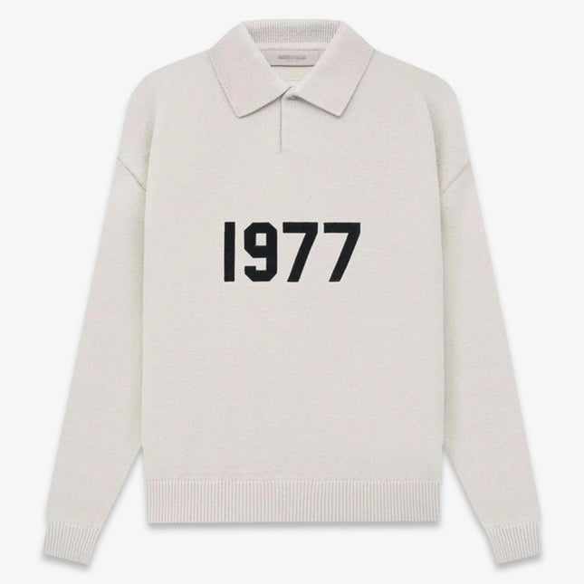Fear of God Essentials 1977 Knit L/S Polo Wheat SS22 - SOLE SERIOUSS (1)
