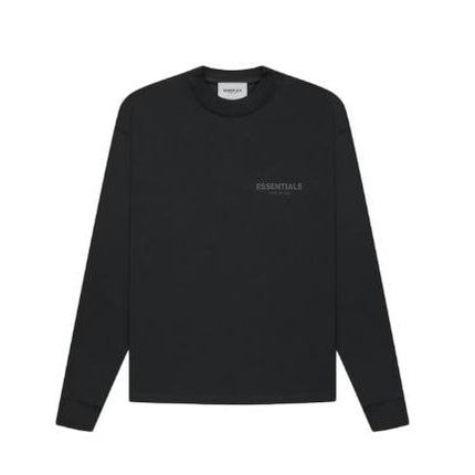Fear of God Essentials Core L/S T-Shirt Stretch Limo FW21 - SOLE SERIOUSS (1)