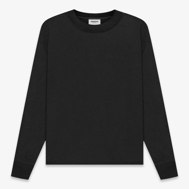 Fear of God Essentials L/S T-Shirt Stretch Limo SS21 - SOLE SERIOUSS (1)