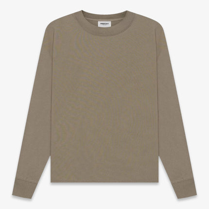 Fear of God Essentials L/S T-Shirt Taupe SS21 - SOLE SERIOUSS (1)