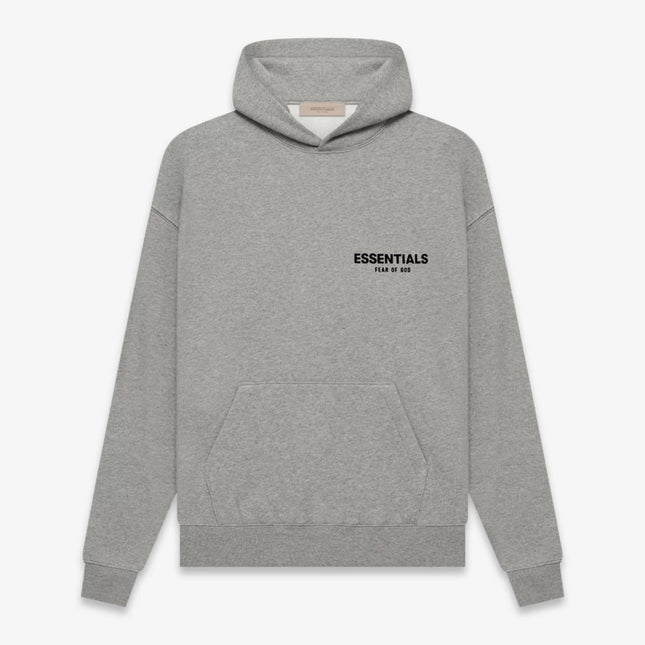 Fear of God Essentials Pullover Hoodie Dark Oatmeal FW22 - SOLE SERIOUSS (1)