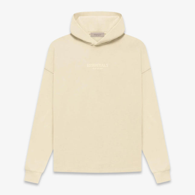 Fear of God Essentials Relaxed Pullover Hoodie Egg Shell FW22 - SOLE SERIOUSS (1)