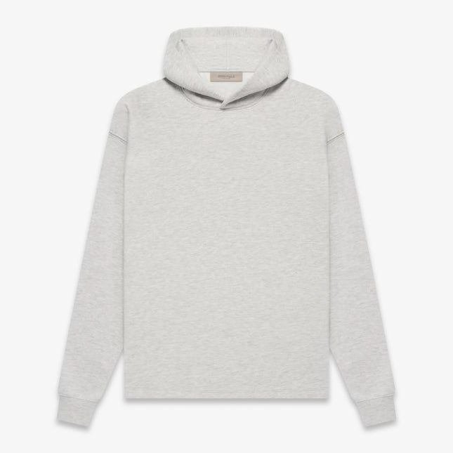 Fear of God Essentials Relaxed Pullover Hoodie Light Oatmeal SS22 - SOLE SERIOUSS (1)