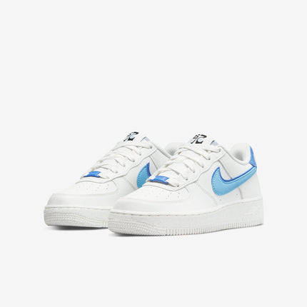 (GS) Nike Air Force 1 Low LV8 '82 Double Swoosh Medium Blue' (2022) DQ0359-100 - SOLE SERIOUSS (3)