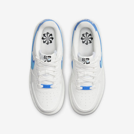 (GS) Nike Air Force 1 Low LV8 '82 Double Swoosh Medium Blue' (2022) DQ0359-100 - SOLE SERIOUSS (4)