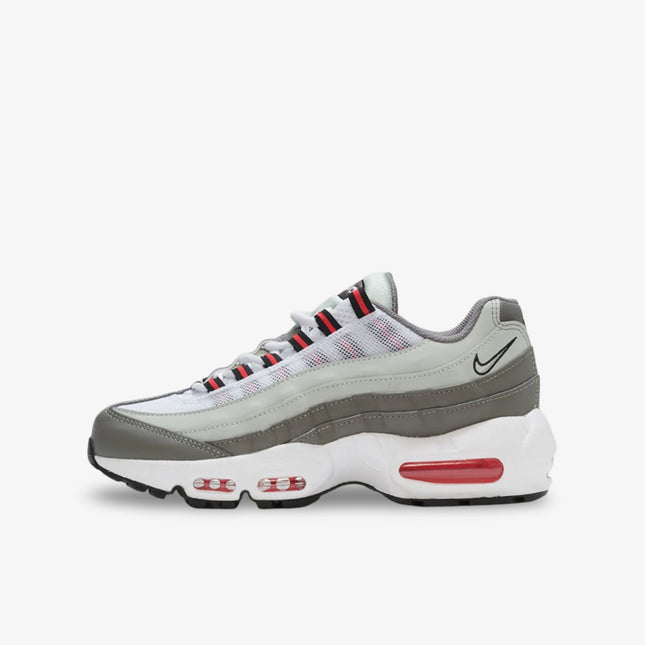 (GS) Nike Air Max 95 Recraft 'Flat Pewter / Red' (2022) CJ3906-012 - SOLE SERIOUSS (1)