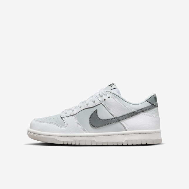 (GS) Nike Dunk Low 'Reflective Swoosh White' (2023) FV0365-100 - SOLE SERIOUSS (1)
