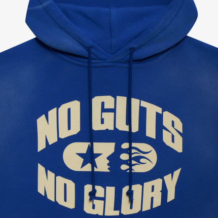 Hellstar Sports Pullover Hoodie 'No Guts No Glory' Blue SS24 - SOLE SERIOUSS (3)