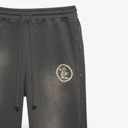 Hellstar Sports Sweatpants 'Mirror Faced' Grey SS24 - SOLE SERIOUSS (3)