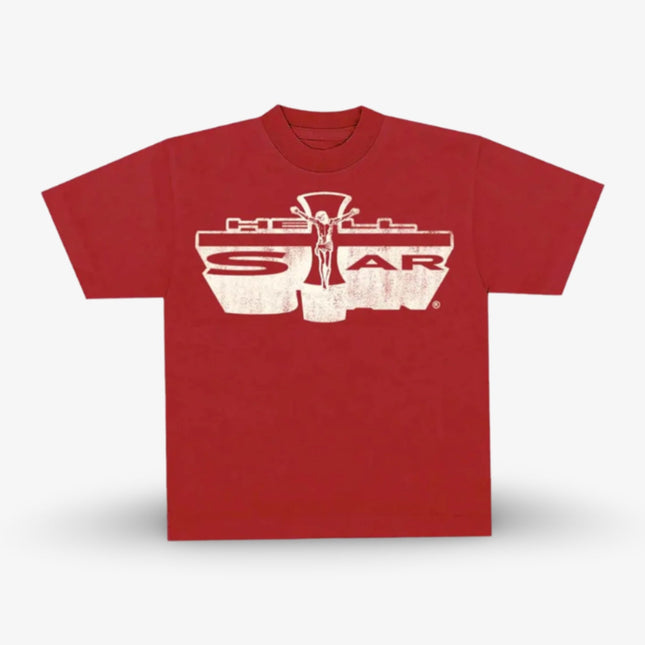 Hellstar T-Shirt 'Jesus Emblem / Path To Paradise' Red - SOLE SERIOUSS (1)