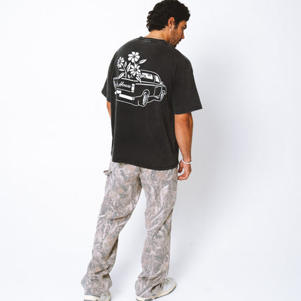 Huega House 'Retro' T-Shirt Black / White - SOLE SERIOUSS (8)