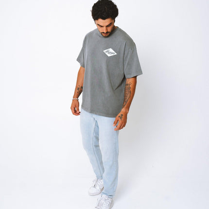 Huega House 'Retro' T-Shirt Grey - SOLE SERIOUSS (5)