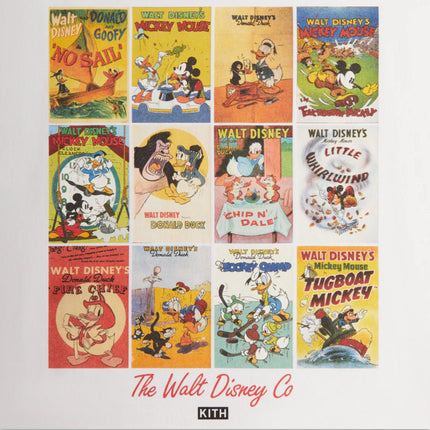 Kith Vintage Tee 'Mickey & Friends Poster' White FW23 - SOLE SERIOUSS (3)
