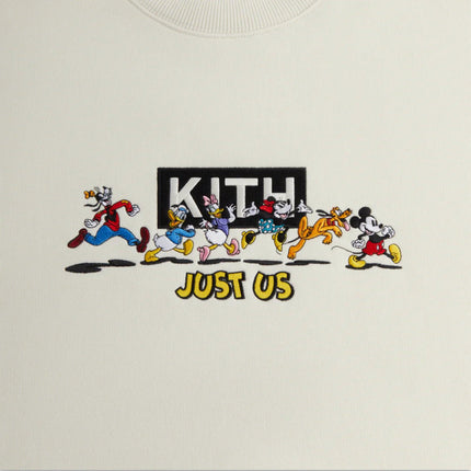 Kith x Disney Crewneck 'Mickey & Friends Family' Sandrift FW23 - SOLE SERIOUSS (3)