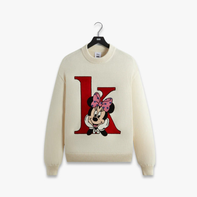 Kith x Disney Crewneck 'Mickey & Friends Minnie K' Sandrift FW23 - SOLE SERIOUSS (1)