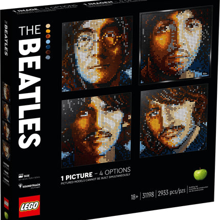 LEGO Art 'The Beatles' Building Kit (31198) - SOLE SERIOUSS (2)