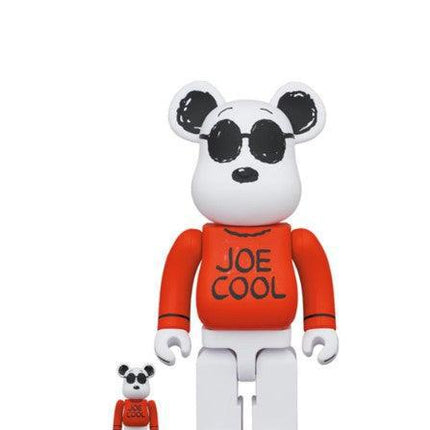 Medicom Toy 'Joe Cool' Bearbrick 100% & 400% Figures (Set of 2) - SOLE SERIOUSS (1)