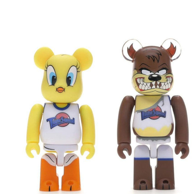Medicom Toy x Warner Bros. x Space Jam 'Tweety & Tasmanian Devil' Bearbrick 100% Figures (Set of 2) - SOLE SERIOUSS (1)
