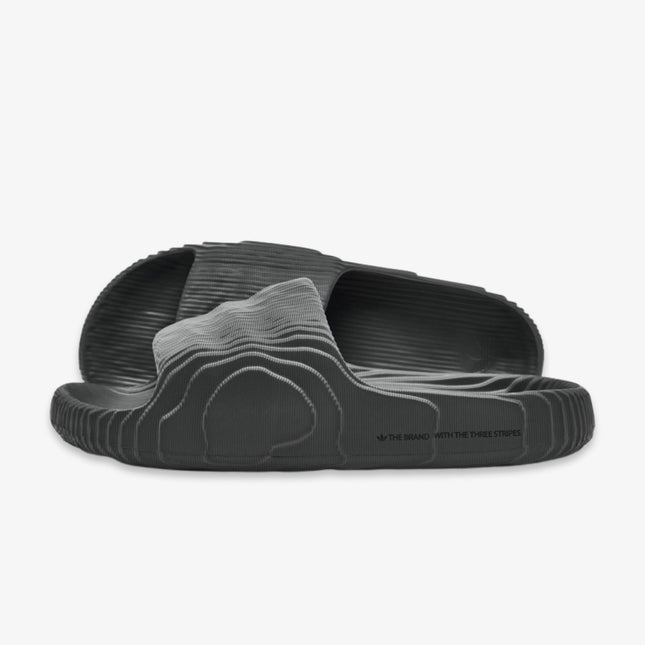 (Men's) Adidas Adilette 22 Slides 'Grey Five' (2023) HP6522 - SOLE SERIOUSS (1)