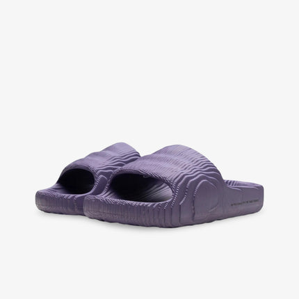 (Men's) Adidas Adilette 22 Slides 'Tech Purple' (2023) HP6524 - SOLE SERIOUSS (2)
