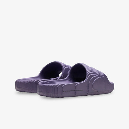 (Men's) Adidas Adilette 22 Slides 'Tech Purple' (2023) HP6524 - SOLE SERIOUSS (3)
