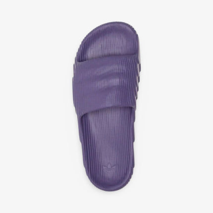(Men's) Adidas Adilette 22 Slides 'Tech Purple' (2023) HP6524 - SOLE SERIOUSS (4)