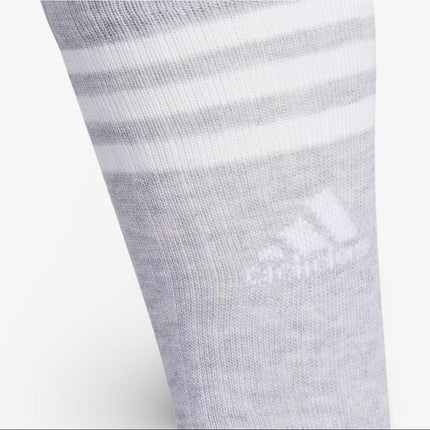(Men's) Adidas Cushioned Crew Socks Olive Strata Grey / Wonder Beige (6 Pack) - SOLE SERIOUSS (2)