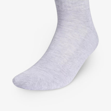 (Men's) Adidas Cushioned Crew Socks Olive Strata Grey / Wonder Beige (6 Pack) - SOLE SERIOUSS (3)