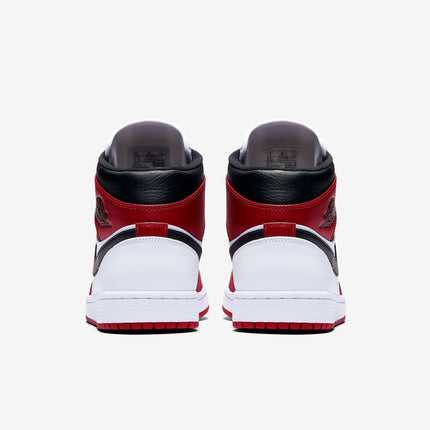 (Men's) Air Jordan 1 Mid 'Chicago White Heel' (2020) 554724-173 - SOLE SERIOUSS (5)