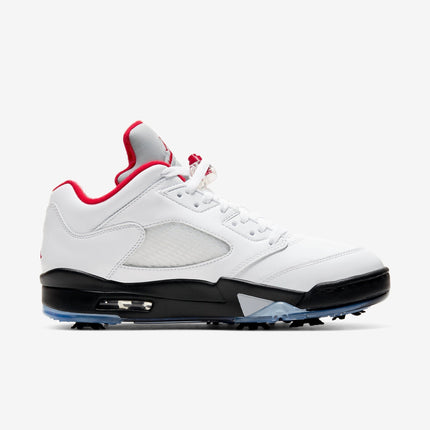 (Men's) Air Jordan 5 Low Golf 'Fire Red' (2020) CU4523-100 - SOLE SERIOUSS (2)