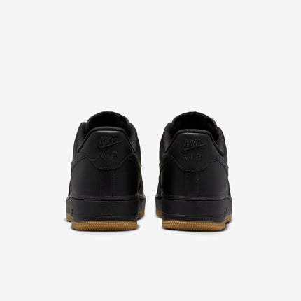 (Men's) Nike Air Force 1 Low '07 'Black / Gum' (2022) DZ4404-001 - SOLE SERIOUSS (5)