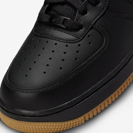 (Men's) Nike Air Force 1 Low '07 'Black / Gum' (2022) DZ4404-001 - SOLE SERIOUSS (6)