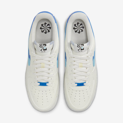 (Men's) Nike Air Force 1 Low '07 LV8 '82 Double Swoosh Medium Blue' (2022) DO9786-100 - SOLE SERIOUSS (4)