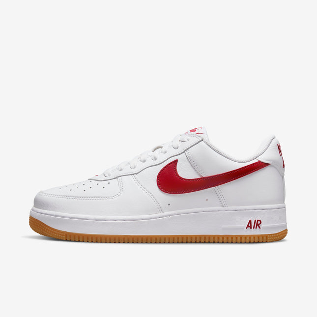 (Men's) Nike Air Force 1 Low Retro 'Color of the Month University Red / Gum' (2022) DJ3911-102 - SOLE SERIOUSS (1)