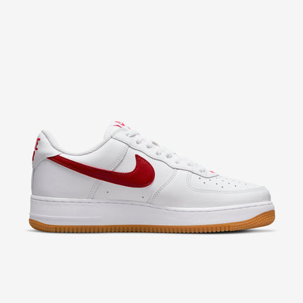 (Men's) Nike Air Force 1 Low Retro 'Color of the Month University Red / Gum' (2022) DJ3911-102 - SOLE SERIOUSS (2)