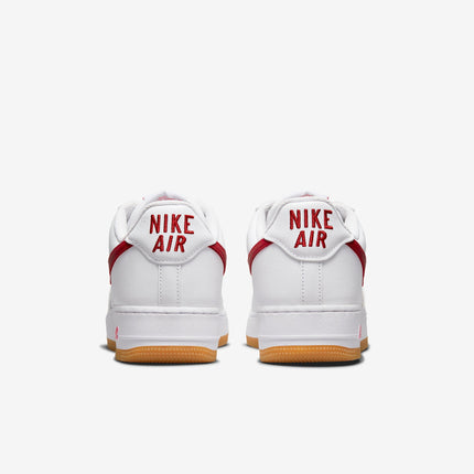 (Men's) Nike Air Force 1 Low Retro 'Color of the Month University Red / Gum' (2022) DJ3911-102 - SOLE SERIOUSS (5)