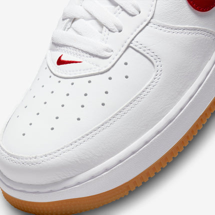 (Men's) Nike Air Force 1 Low Retro 'Color of the Month University Red / Gum' (2022) DJ3911-102 - SOLE SERIOUSS (6)