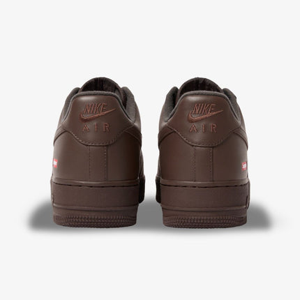 (Men's) Nike Air Force 1 Low SP x Supreme 'Box Logo' Baroque Brown (2023) CU9225-200 - SOLE SERIOUSS (3)