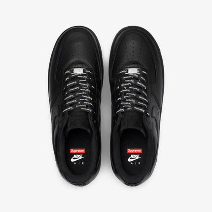 (Men's) Nike Air Force 1 Low SP x Supreme 'Box Logo' Black (2020) CU9225-001 - SOLE SERIOUSS (4)