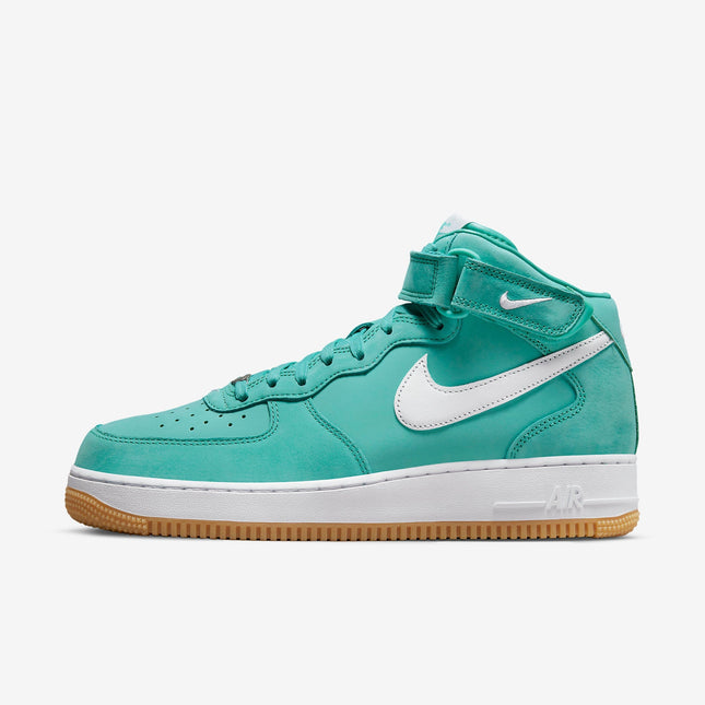 (Men's) Nike Air Force 1 Mid PRM 'Washed Teal / White' (2022) DV2219-300 - SOLE SERIOUSS (1)