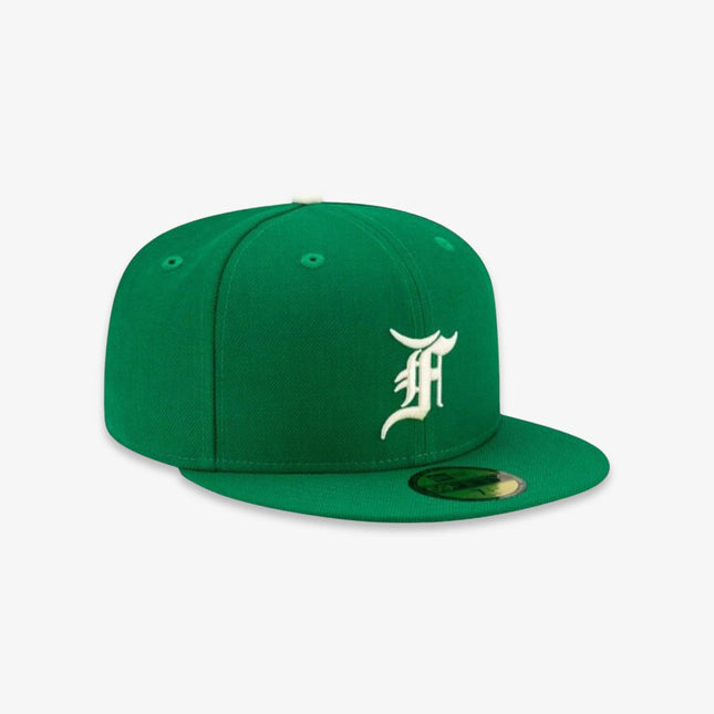 New Era x Fear of God Essentials 59Fifty Fitted Hat Kelly Green FW21 - SOLE SERIOUSS (1)