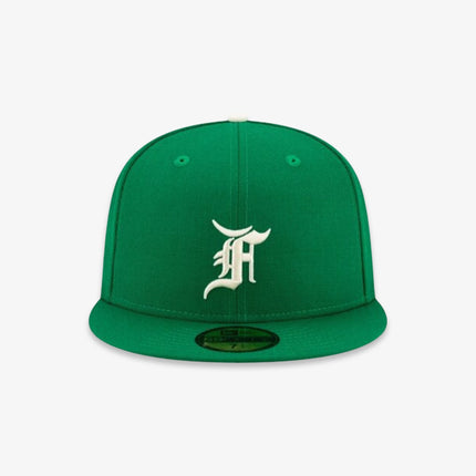 New Era x Fear of God Essentials 59Fifty Fitted Hat Kelly Green FW21 - SOLE SERIOUSS (2)