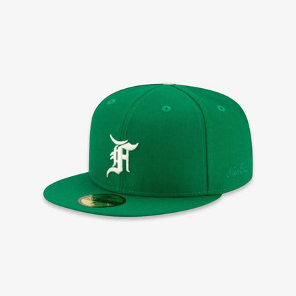 New Era x Fear of God Essentials 59Fifty Fitted Hat Kelly Green FW21 - SOLE SERIOUSS (3)