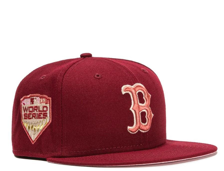 New Era Boston Red Sox Game 59Fifty Fitted Hat Red/White - FW21 Men's - US