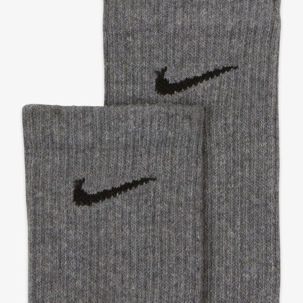 Nike Everyday Plus Cushioned High Training Crew Socks (6 Pack) Carbon Heather Grey - SOLE SERIOUSS (5)